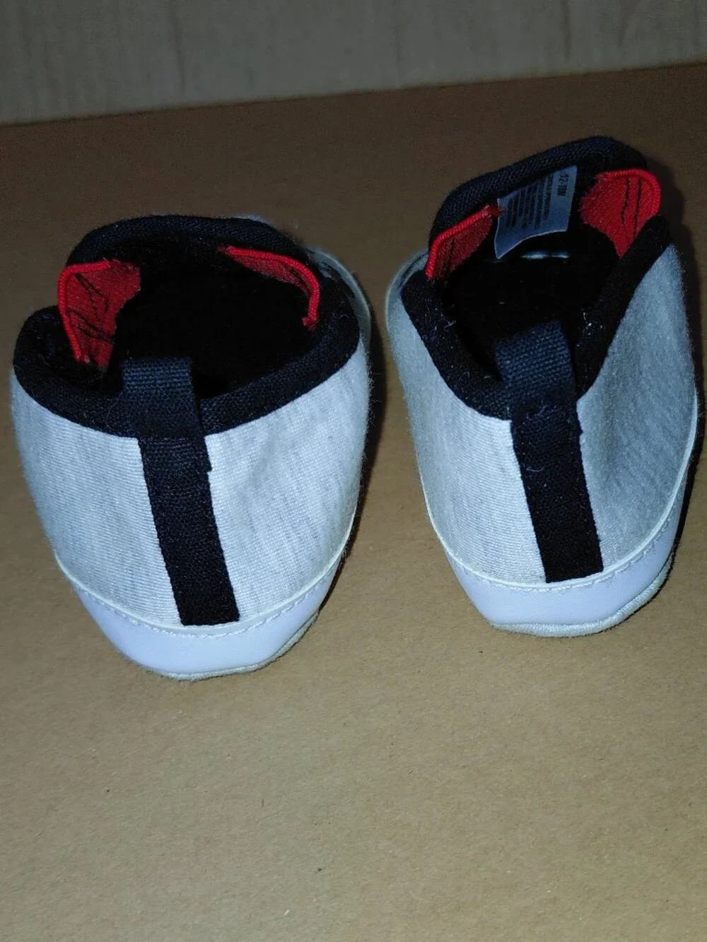Disney Mickey Mouse Black Infant Prewalker Soft Sole Slip-on Shoes